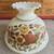 Vintage victorian glass and brass lamps 4 thumbnail