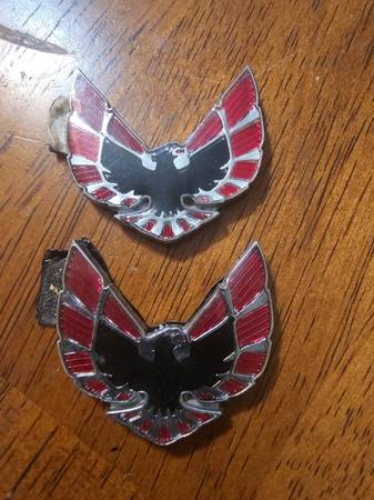 Firebird Fender emblems 1970 to 1973 1