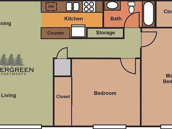$675 / 2br - 886ft2 - 2BR renovado cerca de Virginia Lake: ¡iluminado, espacioso y accesible a pie! (Reno)63682255186563124