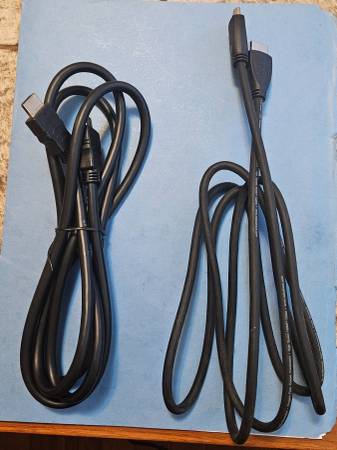 2x HDMI cables (6ft) – High Speed 1