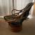 Vintage Rattan Bamboo Rocking Chair w/ Swivel 360 Rotation Oro Valley 3 thumbnail