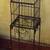 Decorative Wire Birdcage Candle Holder Cage on Iron Table Base Stand 1 thumbnail