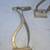 SHOE SHINE COBLERS  STAND SOLID BRASS FOOT RESTS 2 thumbnail