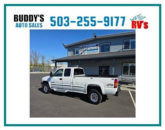 2002 GMC Sierra 2500HD 4wd hd SLE extended cab long bed low miles sle - $17,950 (Buddys RVs)63624308009345122