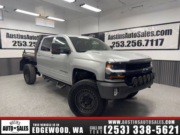 Chevrolet Silverado 1500 LT Crew Cab elevada 2017 - $22,951 (Edgewood, WA)636234628802571223