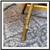 Global Views Granite & Brass Twig Side Table 12 thumbnail