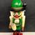 vintage 12.5" Nutcracker, with beer stein and checkered napkin 2 thumbnail