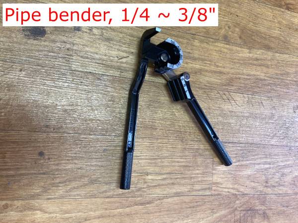 Pipe bender, 1/4 ~ 3/8" 1