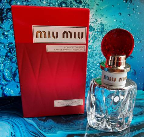 Miu Miu FLEUR D'ARGENT Eau de Parfum ABSOLUE 1.6 oz 50ml prada LIMITED 1