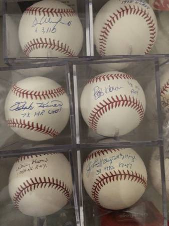 Autograph baseball collection 1