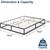 New Zinus King Size Metal Mattress Foundation 10 Inch Platform Bed 3 thumbnail