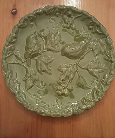 Embossed  Ceramic Plate 1