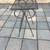 Vintage Salterini iron / mesh nesting patio table A44 2 thumbnail