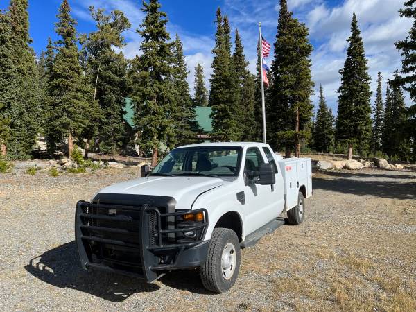 2009 Ford F250 XL super cab 4x4 8' service /utility bed Price Reduced! - $21,000 (Evergreen/Idaho Springs)63619738134915121