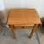 Light Wood Drop-Leaf Side Table with Drawer 2 thumbnail