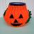 Crocheted Pumpkin Handmade 6in diameter Base x 6in Height 1 thumbnail