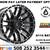 A101 MESA WHEELS SATIN GUM METAL CENTER W/BLACK LIP W/16 SPOKES RIMS 16 thumbnail