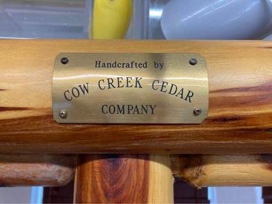Custom Designed Display Rack by Cedar Cow Creek Company 1