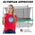 Outdoor Trampoline with Safety Enclosure Net, 15FT 8 thumbnail