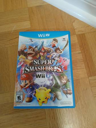 SUPER SMASH BROS for WII U with booklet 1