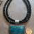 Sterling silver large Turquoise native American necklace 1 thumbnail