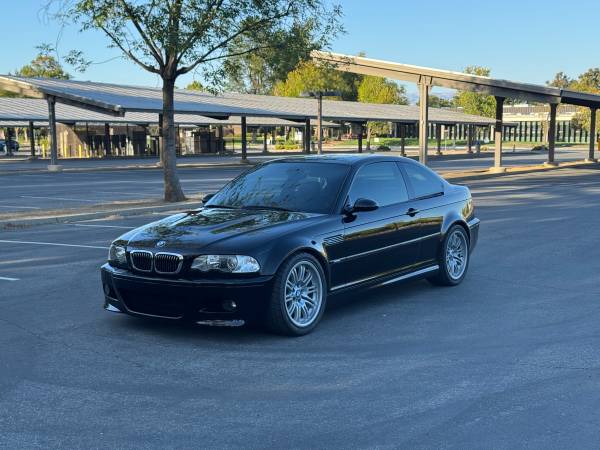 2002 BMW M3 E46 6-speed manual Coupe black - 201k miles - clean title - $13,500 (saratoga)63477419188867121