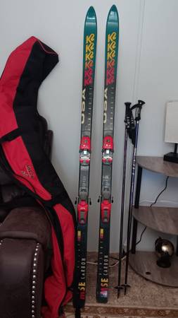 antique k2 skis Shot Ski ONE OFF 4 shot, made from a real legendary K2 old school s Built-to-Order Ski Adirondack Chair |