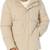 Amazon Essentials Men's Mid-Length Hooded Puffer Coat, Tan, Size Large 1 thumbnail