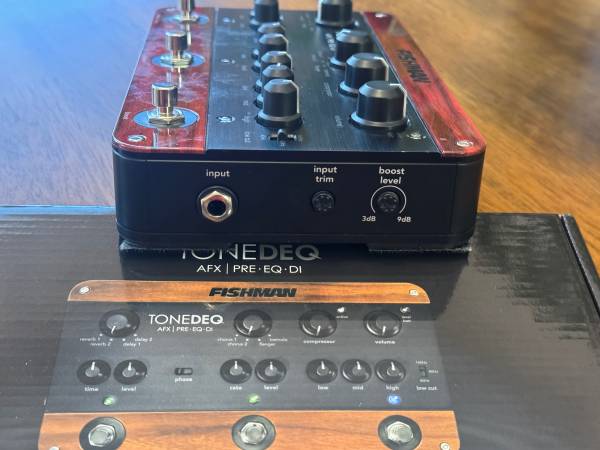 FISHMAN TONEDEQ[美品] Fishman ToneDEQ Preamp/DI Box