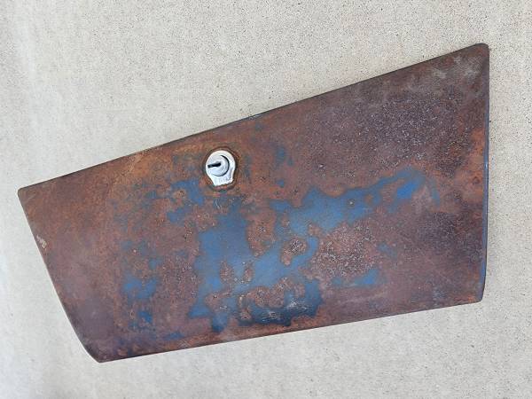 Original 1961 1962 Chevrolet Fullsize Car Glovebox Metal Door 1