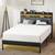 Twin bed frame with LED lights 3 thumbnail