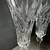 2 Vincennes Lead Crystal D'ARQUES-DURAND Champagne Flutes 4 thumbnail