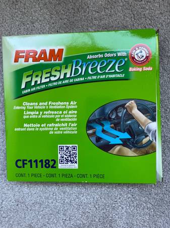 Fram Cabin Air Filter with Charcoal 1