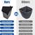 Tesla Model Y Rear Trunk Side Storage Bins w/ Lids 2022 2023 2024 5-Seater 6 thumbnail