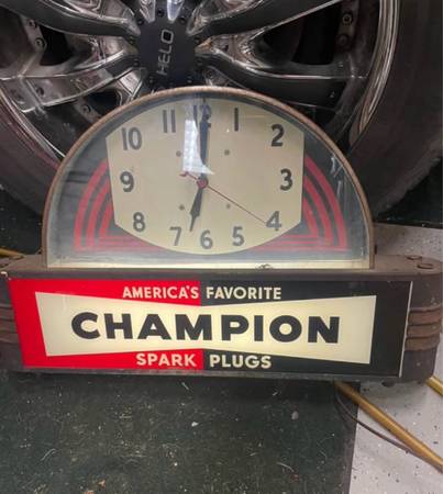 1930 art deco champion clock 1