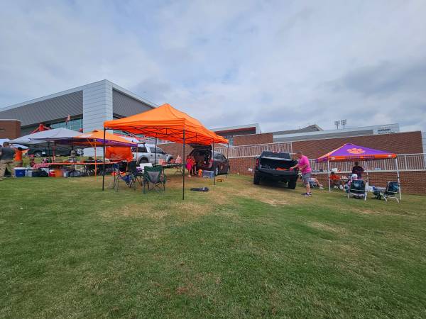 Clemson vs. CSU Parking Pass, Sat 10/1, Littlejohn Lot3 1