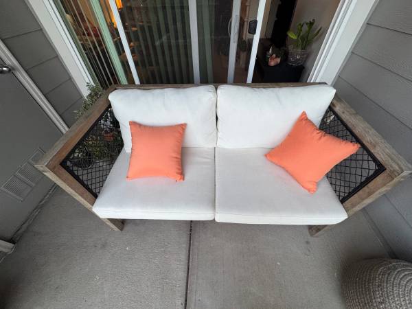 Outdoor patio sofa 1