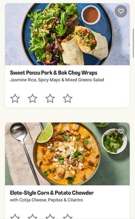 2 Hello Fresh meal kits - FREE 1