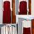 Floor length dress, cranberry color, size Jr. 9 or misses 8 1 thumbnail