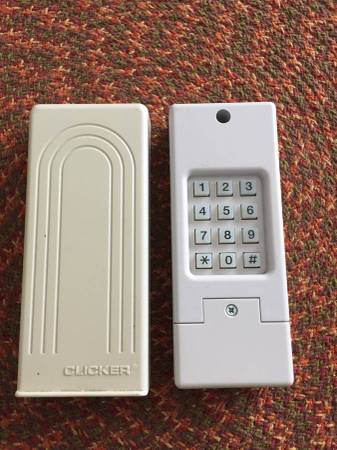 wireless garage door keypad 1