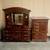 Solid Wood Vaughan Bassett Bedroom Set Dresser Mirror Chest $599 OBO 1 thumbnail