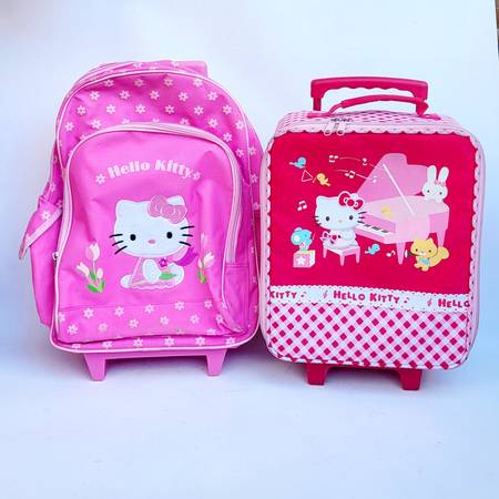 Hello Kitty Rolling Backpack or Luggage 1