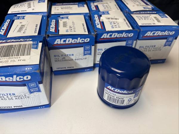 PACK OF 9 - ACDelco PF63 PF63E PF63F 12731742 OIL FILTERS - GENUINE GM 1