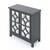 Homy Casa · Charcoal Grey Mirror Cabinet Modern Firwood Storage 4 thumbnail