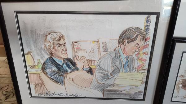ESBOZOS ORIGINALES DEL JUICIO POR ASESINATO DE O.J. SIMPSON - $80 (THOUSAND OAKS)63471429268227120