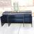 LANE ALTAVISTA  80s Post Modern Waterfall MCM Black Lacquer Sideboard 18 thumbnail