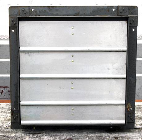 16 inch Shutter Steel Frame Aluminum Shutters 16" NEW Shutter 1