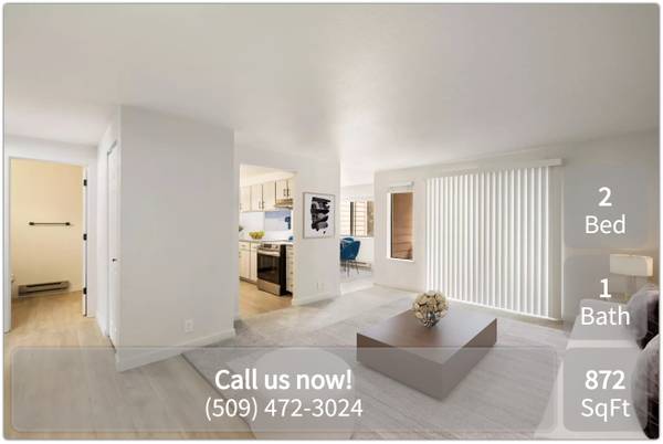 $1,450 / 2br - 872ft2 - The living is easy at our community! Comfortable 2 bed/1 bath! (Walla Walla)63829732728963120