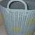 Blue Large Wicker Basket 7 thumbnail