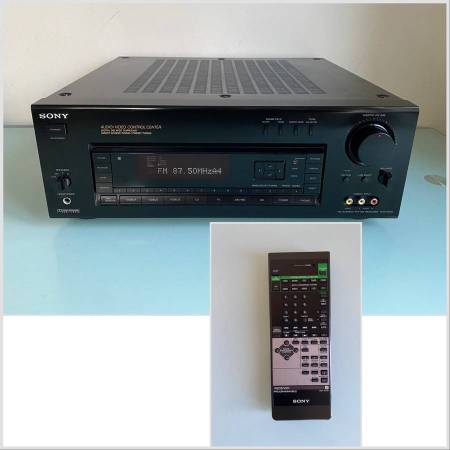 Sony STR-D1015 Stereo Receiver 120 Watts & Remote Made in Japan 1